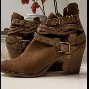 SOLD.    Naughty Monkey Booties